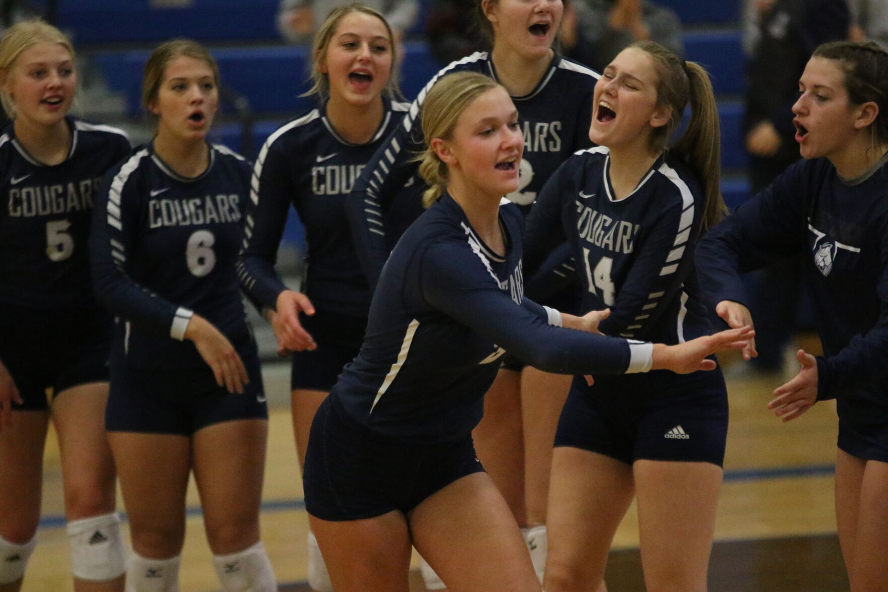 Cross County vs. Centennial volleyball, Oct. 27 1.JPG